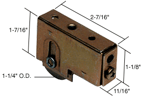Sliding Glass Patio Door Replacement Hardware | Patio Door Replacement Rollers | D1747