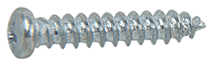 C.R. Laurence CRL 5 x 3/4&quot; Pan Head Phillips Sheet Metal Screw | D175