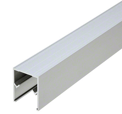 CRL Satin Anodized Header for Sharyn Pass-Thru Window - 12 ft long | D24A