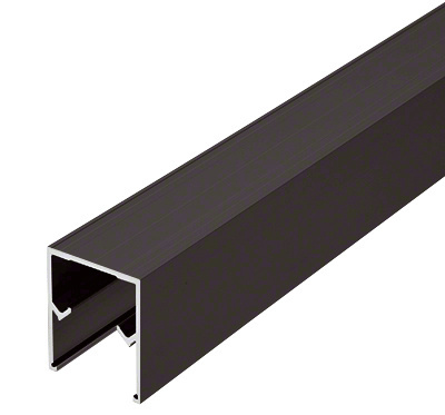 CRL Duranodic Bronze Anodized Header for Sharyn Pass-Thru Window - 12 ft long | D24DU