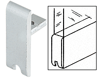 C.R. Laurence CRL Satin Anodized End Cap for LK610 H-Bar | D334A