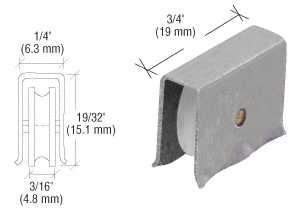 C.R. Laurence CRL Nylon Wheel Assembly for Competitive H-Bar | D5650