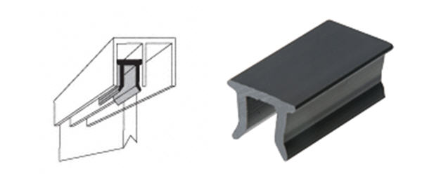 CRL Black Plastic Top Guide | D652 | D652