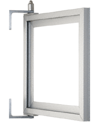 C.R. Laurence CRL Satin Anodized Custom Pivot Mirror Frame | D977A