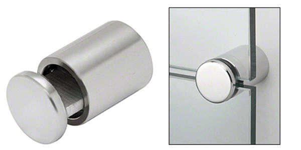 CRL Brushed Stainless 1-1/4&quot; Double Sided Adjustable Edge Grip | DAEG114BS
