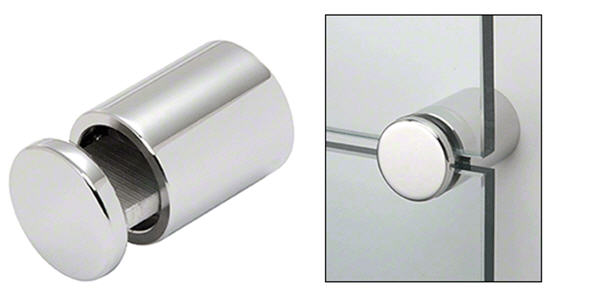 CRL Polished Stainless 1-1/4&quot; Double Sided Adjustable Edge Grip | DAEG114PS