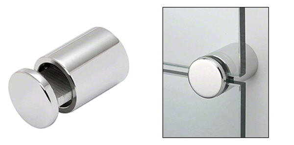 CRL Polished Stainless 1&quot; Double Sided Adjustable Edge Grip  | DAEG1PS