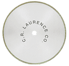 C.R. Laurence CRL 10&quot; Plated Diamond Saw Blade Medium 100 Grit - 5/8&quot; Arbor | DB10P58