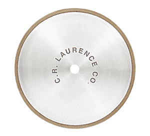 C.R. Laurence CRL 6&quot; Metal Bond Diamond Glass Cutting Blade 5/8&quot; Arbor - 100 Grit | DB6MB58