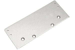 C.R. Laurence CRL DC53 Aluminum Finish Wide Drop Plate  | DC53DPA