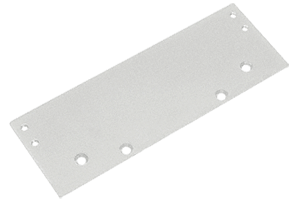 C.R. Laurence CRL Aluminum Finish Wide Drop Plate  | DC54DPA