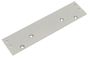 C.R. Laurence CRL DC54 Aluminum Finish Narrow Drop Plate  | DC54NDPA