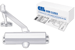 C.R. Laurence CRL DC54 White Finish Size 4 Surface Mount Door Closer | DC54W