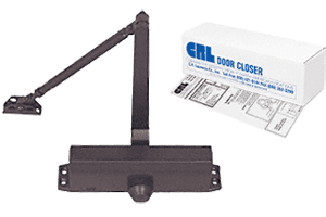 C.R. Laurence CRL DC54 Bronze Finish Size 4 Surface Mount Door Closer | DC54BRZ