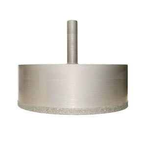 3-3/4&quot; Diamond Plated Core Drill Bit | Drill Glass | Drill Glass Block | DCDB95
