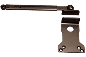 C.R. Laurence CRL Bronze Finish Hold Open Arm for Surface Mounted Door Closers  | DCH0ABRZ