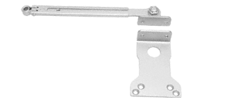 C.R. Laurence CRL Bright Chrome Hold-Open Arm for Surface Mounted Door Closers  | DCH0ACH