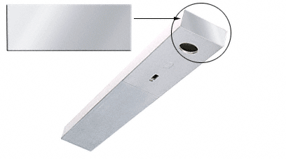 C.R. Laurence CRL Polished Stainless Steel End Cap with Screws for Use With 1-3/4&quot; x 4&quot; Headers | DCH4ECPS