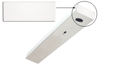 C.R. Laurence CRL Satin Anodized End Cap with Screws for Use With 1-3/4&quot; x 4&quot; Headers | DCH4ECSA