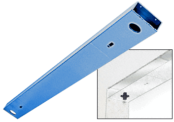 C.R. Laurence CRL Custom Color and Length 6&quot; No Pocket Double Sided Door Header | DCH6PTCD