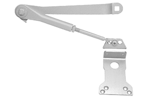 C.R. Laurence CRL Aluminum Finish Posi-Hold Positive Hold-Open Arm for Surface Mounted Door Closers  | DCPH0AA