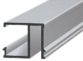 C.R. Laurence CRL Brushed Nickel Header Filler for CK/DK Cottage Series Sliders - 72 in long | DK62BN