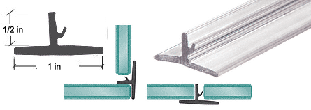 C.R. Laurence CRL T-Seal Polycarbonate - 95 in long | DK98T