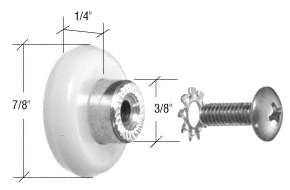 Sliding Shower Door Ball Bearing Replacement Roller  | DKR78