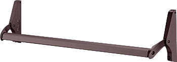 C.R. Laurence CRL Duranodic Bronze Finish Concealed Vertical Rod Panic Exit Device | DL1180DU