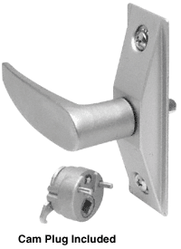 C.R. Laurence CRL Satin Aluminum Finish Left Hand Lever Handle | DL2150LHA