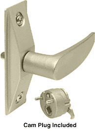 C.R. Laurence CRL Brushed Nickel Finish Right Hand Lever Handle | DL2150RHBN