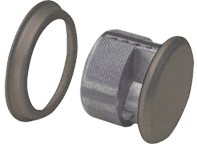 C.R. Laurence CRL Bronze Finish Mortise Dummy Cylinder | DL2173DU