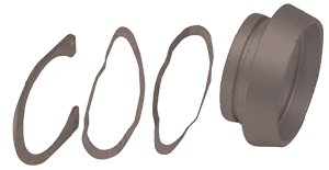 C.R. Laurence CRL Bronze Mortise Cylinder Guard | DL2174DU