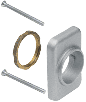 C.R. Laurence CRL Aluminum Mortise Cylinder Mounting Pad | DL913A