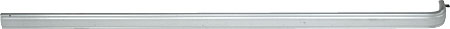 C.R. Laurence CRL Satin Aluminum Finish Extruded Aluminum Push Bar for 48&quot; Doors | DL9540A