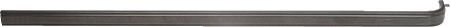 C.R. Laurence CRL Dark Bronze Finish Extruded Aluminum Push Bar for 48&quot; Doors | DL9540DU