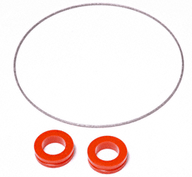 C.R. Laurence CRL Diamond Ring Blade With Two Orange Groove Grommets for Diamond Notch and Saw Machine | DNS1BL