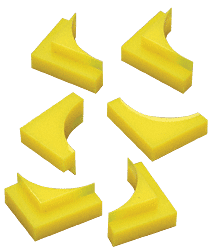 C.R. Laurence CRL Four Radii Template Set - 9/32 in, 5/16 in, 3/8 in, 7/16 in  | DNS1TS