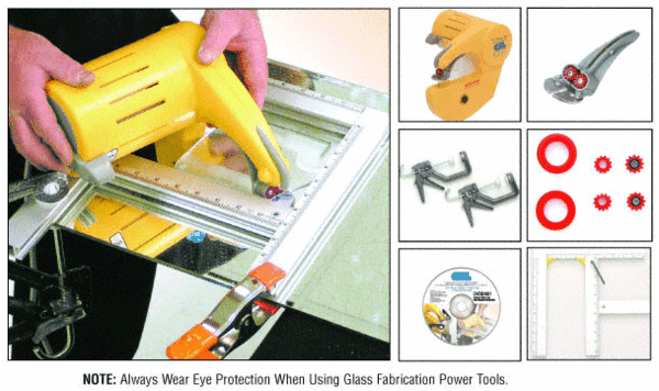 C.R. Laurence CRL Diamond Notch and Saw Machine - Kit  | DNS1