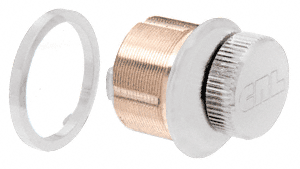 C.R. Laurence CRL Satin Anodized Mortised Low Profile Thumbturn  | DRA22SA