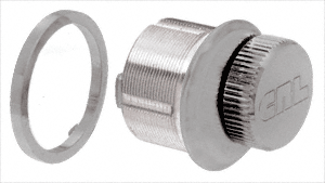 C.R. Laurence CRL Brushed Stainless Mortised Low Profile Thumbturn  | DRA22BS