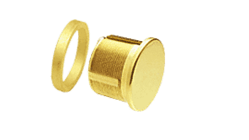 C.R. Laurence CRL Polished Brass Mortise Dummy Cylinder | DRA30PB