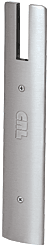 C.R. Laurence CRL Polished Stainless End Cap for 1/2&quot; Glass 10&quot; Square Wedge-Lock Door Rail | DREC10SPS