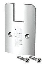 C.R. Laurence CRL Polished Stainless Low Profile End Cap With Screws | DREC2SPS