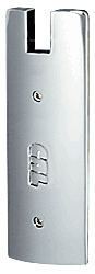C.R. Laurence CRL Polished Stainless End Caps For 6&quot; Square for CRL Wedge-Lock Door Rail System | DREC6SPS