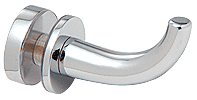 CRL Polished Chrome Designer Robe Hook | DRH1CH  | DRH1CH