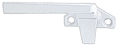 C.R. Laurence CRL Bright White Left Hand Cam Handle Lock; 1-1/2&quot; Screw Holes  | DS2529W