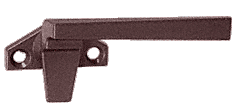 C.R. Laurence CRL Brown Right Hand Cam Handle Lock; 1-1/2&quot; Screw Holes  | DS2530BRW