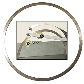 C.R. Laurence CRL 10&quot; (254 mm) Double-Sided Diamond Ring Blade for DTS1XT Table Saw  | DTS1BLD