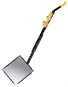 SEEALL Deluxe 12&quot; x 12&quot; Flat Under Carriage Inspection Mirror Outdoor | DUC1212F